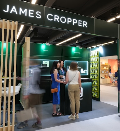 James Cropper exhibition stand design