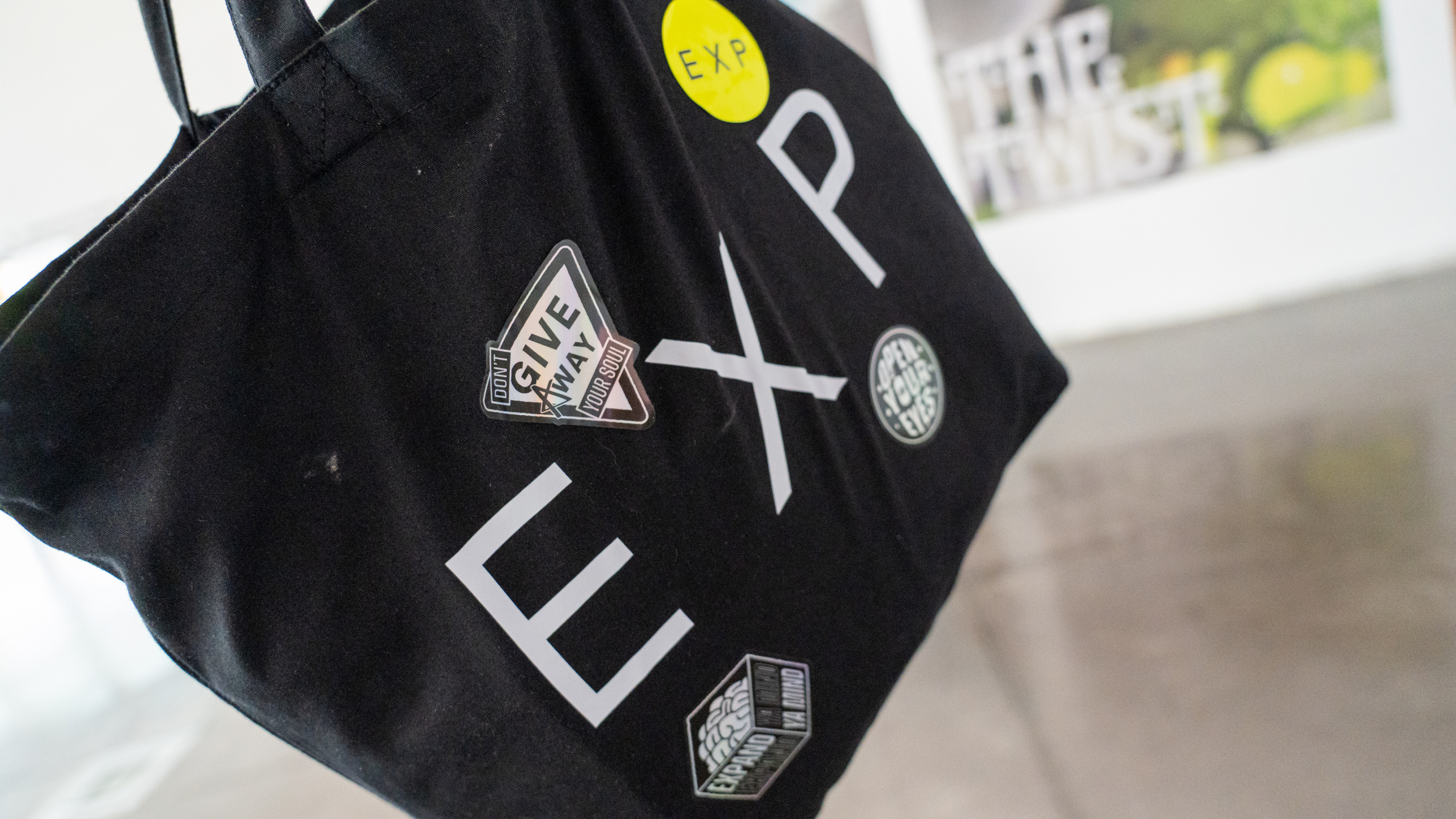 EXP tote bag