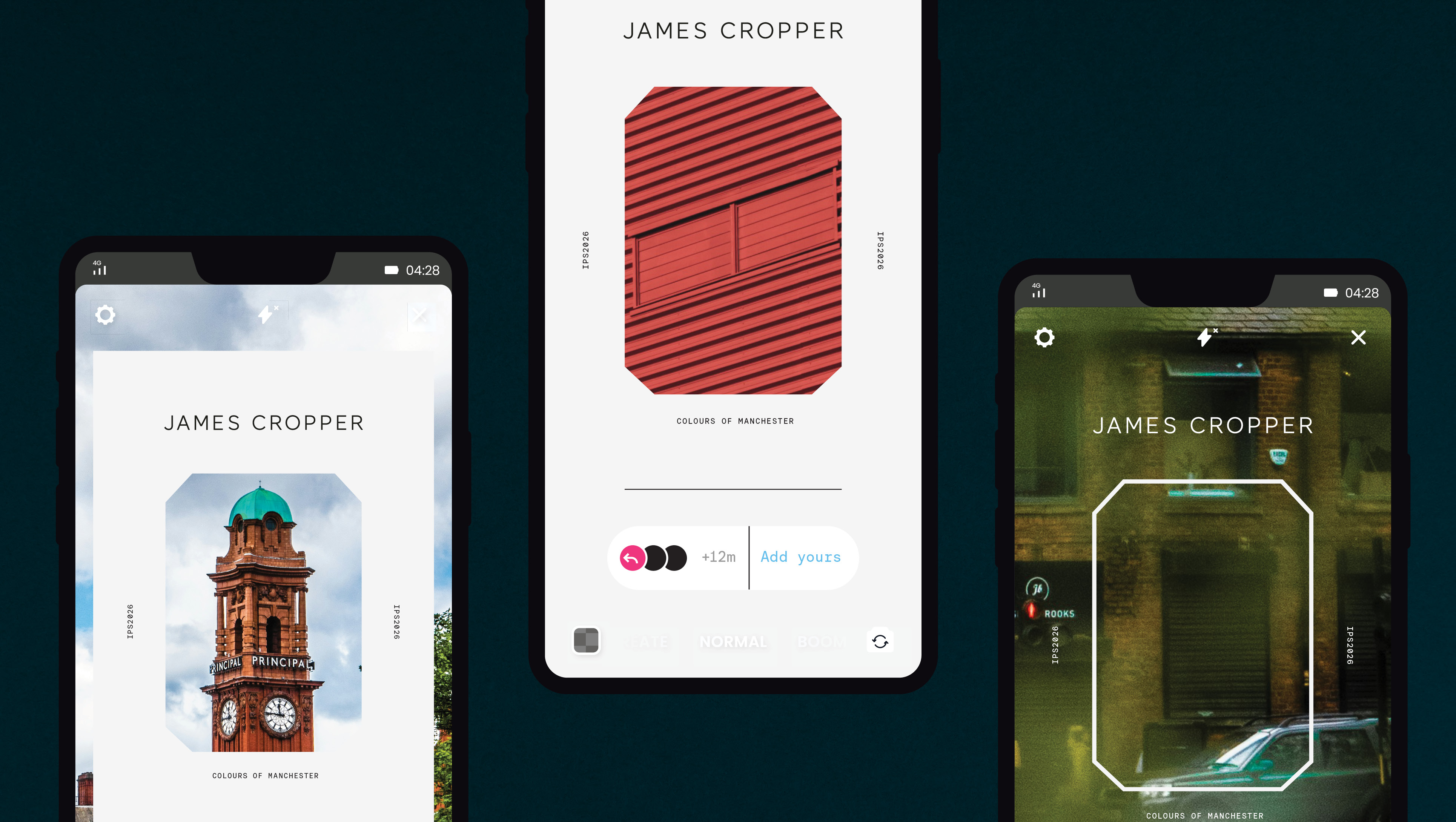Instagram filters allow users to take their own photos of Manchester